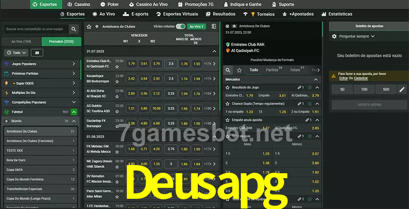 apostas esportivas